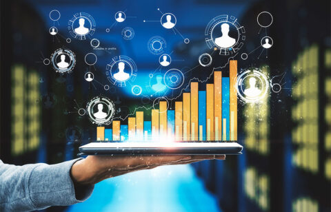 Ordenador con datos de usuarios